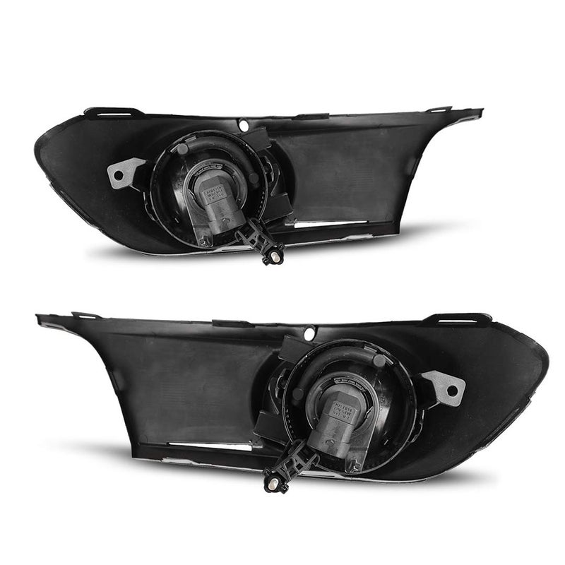Winjet WJ30-0628-09 Fog Light Kit with Wiring Harness Switch Fuse Relay Bezels Pair Set Left & Right Driver Passenger Side OE Fitment Bulbs Included for 2011-2014 Volkswagen Jetta - Clear Lens - Image 3